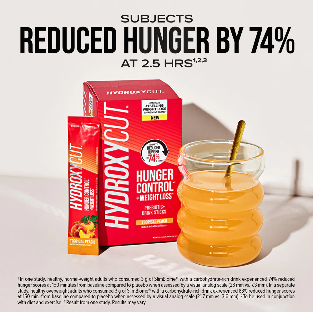 Hydroxycut Hunger Control +Weight Loss Drink Sticks - Image 3