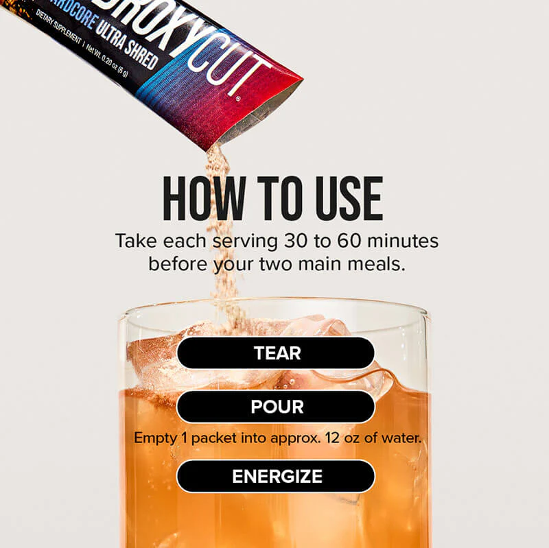 Hardcore Ultra Shred Drink Sticks - Image 5