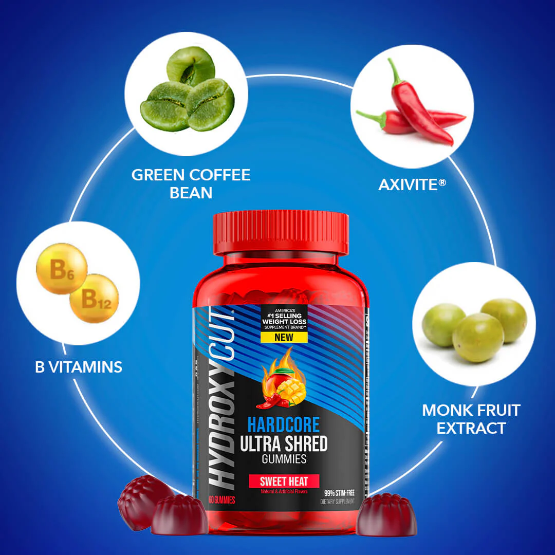 Hydroxycut Hardcore Ultra Shred Gummies - Image 3
